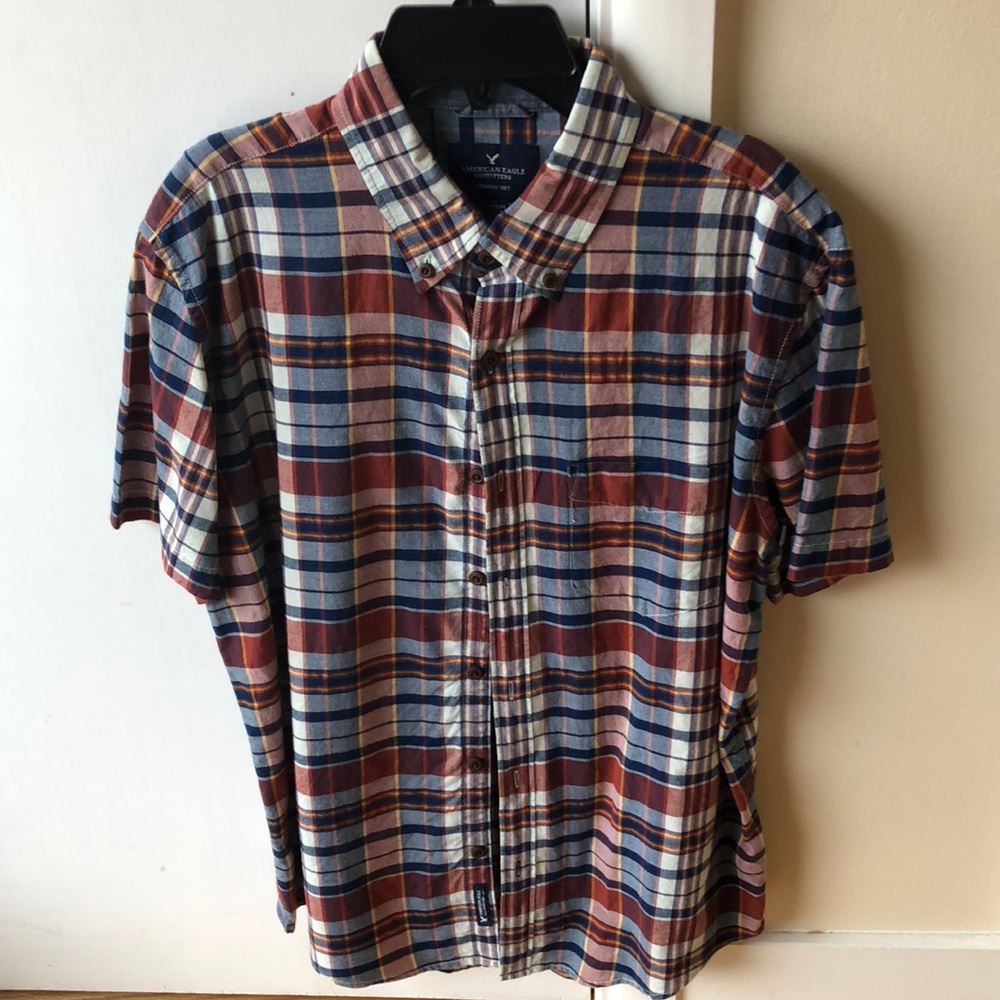 American Eagle Men’s Short Sleeve Button Down